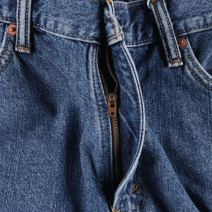 Levi's 505 Straight Fit Denim Shorts, Men's Size W34 (approx.) cotton blue type Vintage Second Hand
