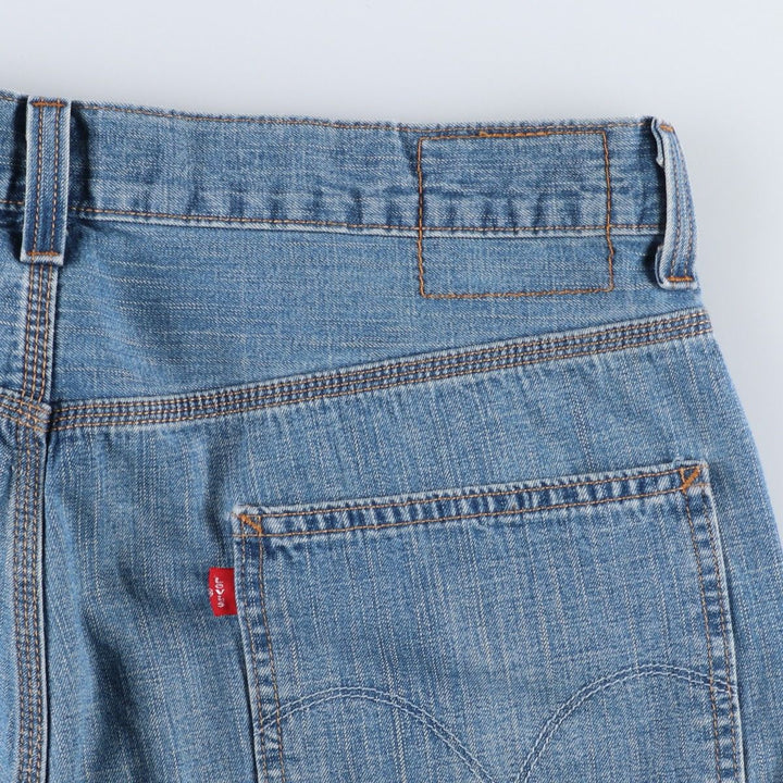 Levi's CARPENTER denim painter shorts, men's size W38 (approx.) cotton blue type Vintage Second Hand