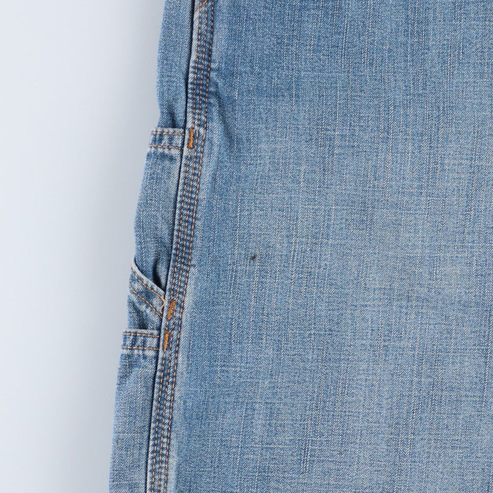 Levi's CARPENTER denim painter shorts, men's size W38 (approx.) cotton blue type Vintage Second Hand