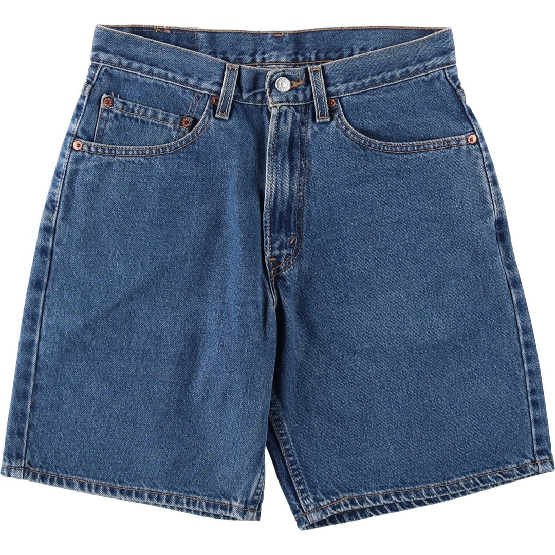 2000'S Levi's 550 Relaxed Fit Denim Shorts, Made in USA, Men's Size W30 (approx.) cotton blue type Vintage Second Hand