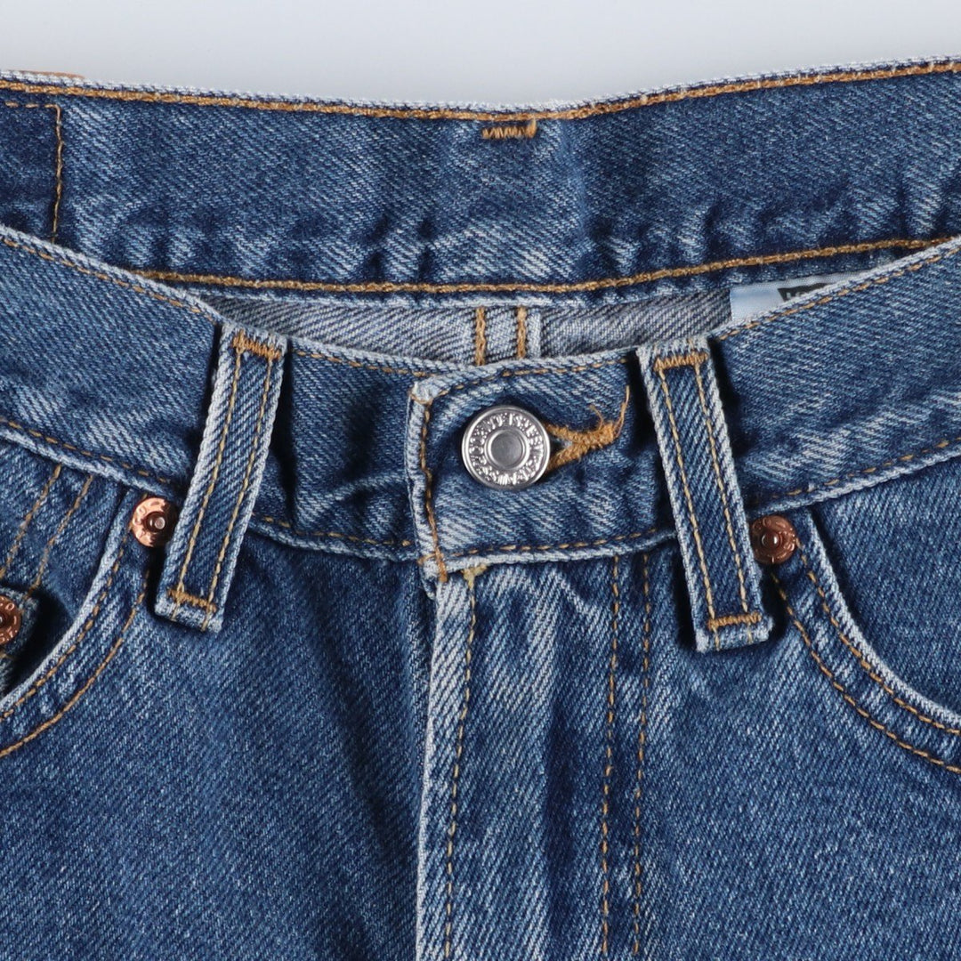 2000'S Levi's 550 Relaxed Fit Denim Shorts, Made in USA, Men's Size W30 (approx.) cotton blue type Vintage Second Hand