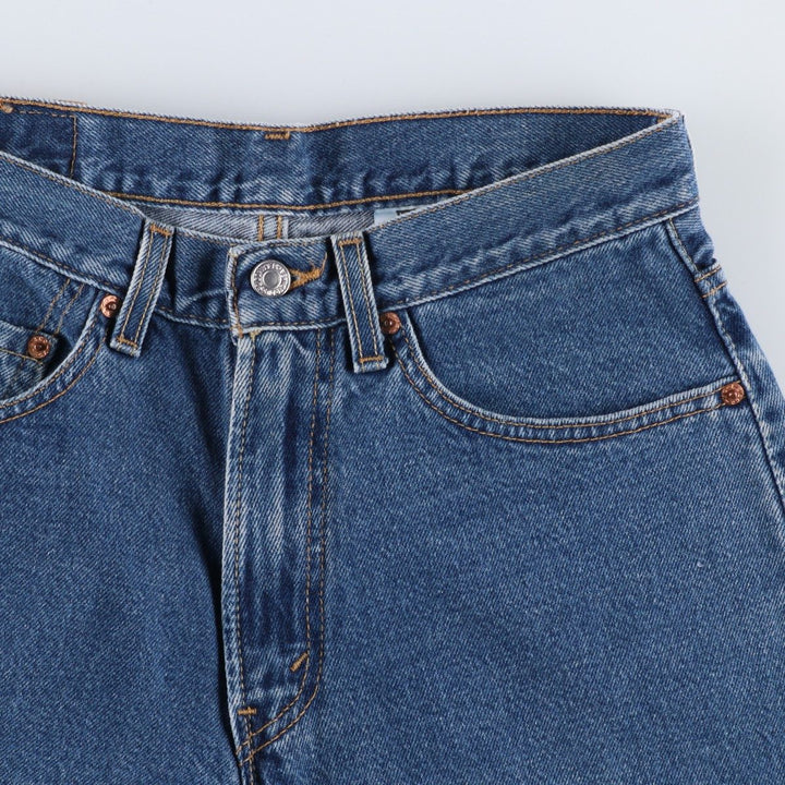 2000'S Levi's 550 Relaxed Fit Denim Shorts, Made in USA, Men's Size W30 (approx.) cotton blue type Vintage Second Hand