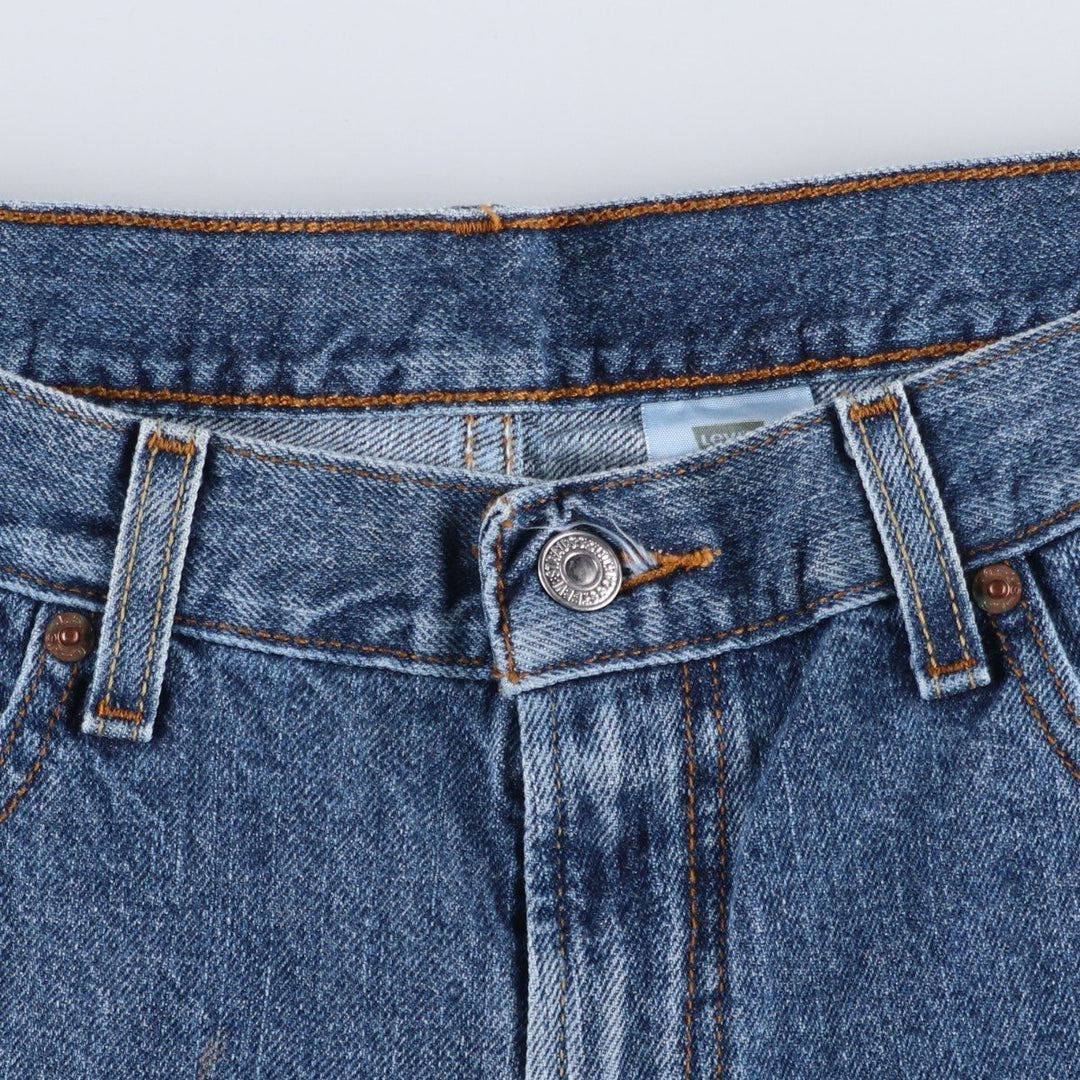 00'S Levi's 550 Relaxed Fit Denim Shorts, Half Pants, Jorts, Men's, W36 cotton blue type Vintage Second Hand