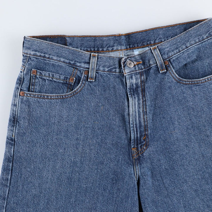00'S Levi's 550 Relaxed Fit Denim Shorts, Half Pants, Jorts, Men's, W36 cotton blue type Vintage Second Hand
