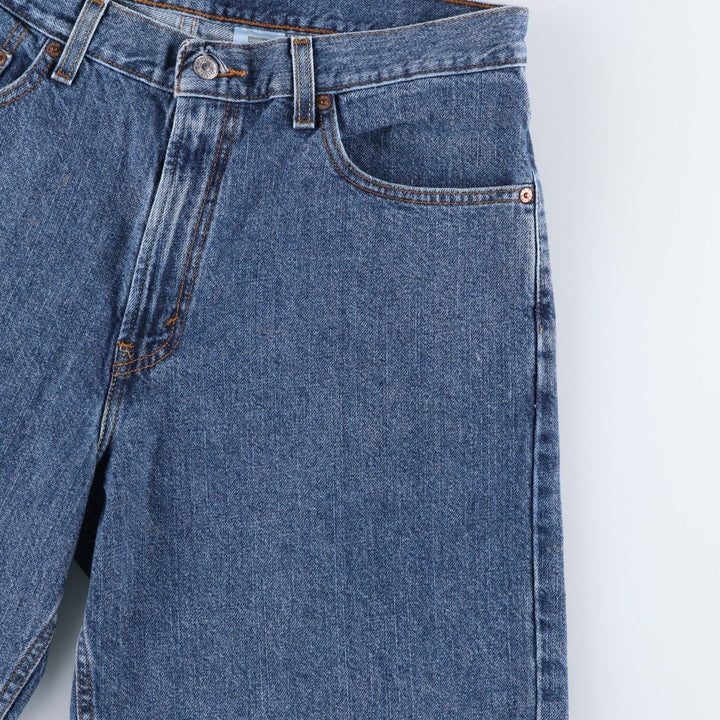 00'S Levi's 550 Relaxed Fit Denim Shorts, Half Pants, Jorts, Men's, W36 cotton blue type Vintage Second Hand