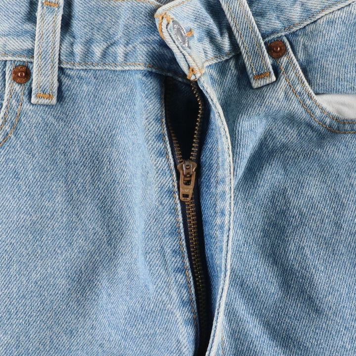 00'S Levi's 550 Relaxed Fit Denim Shorts for Men, Size W34 cotton Blue type light blue Vintage Second Hand