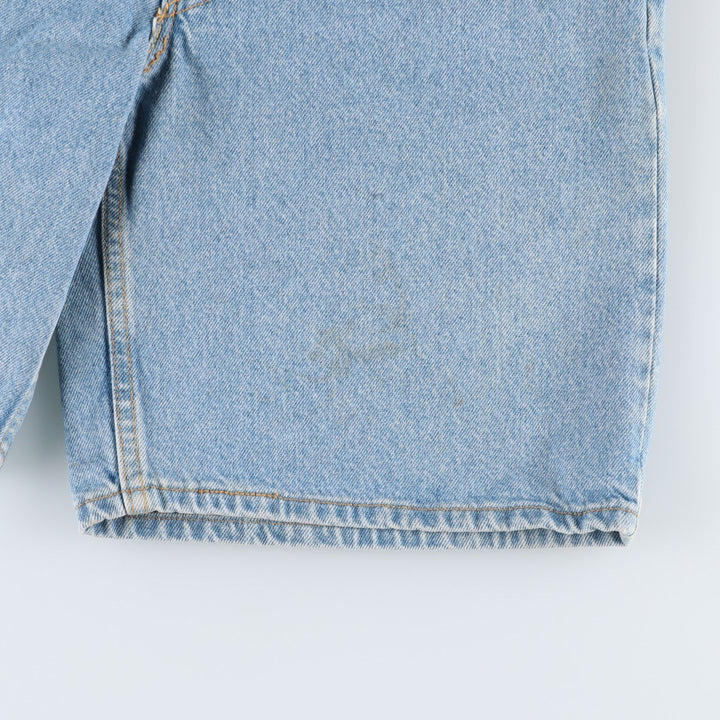 00'S Levi's 550 Relaxed Fit Denim Shorts for Men, Size W34 cotton Blue type light blue Vintage Second Hand