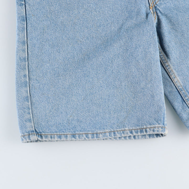 00'S Levi's 550 Relaxed Fit Denim Shorts for Men, Size W34 cotton Blue type light blue Vintage Second Hand