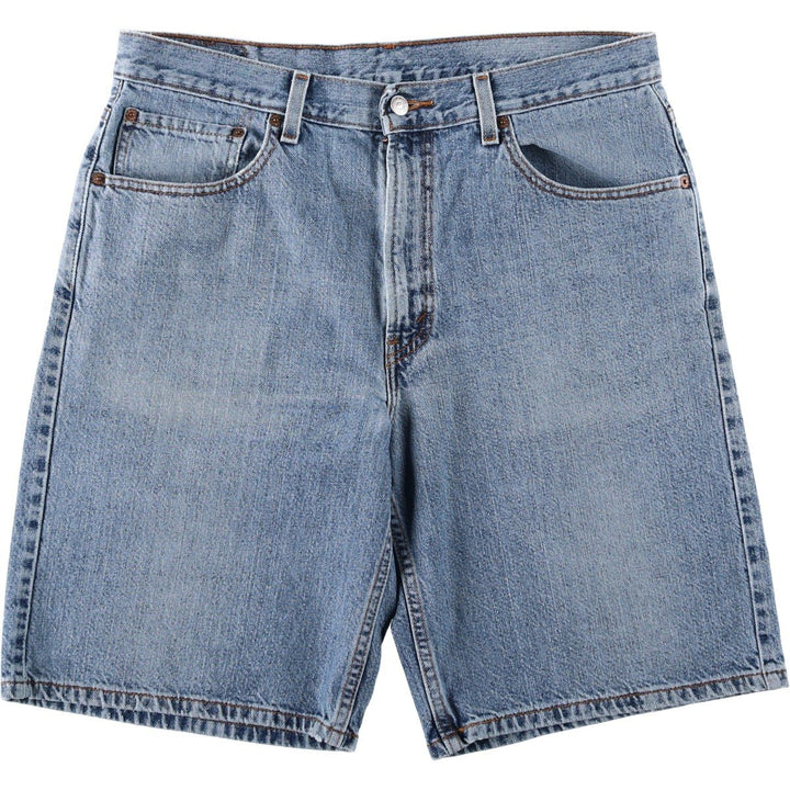 00'S Levi's 550 Relaxed Fit Denim Shorts, Half Pants, Jorts, Men's, W36 cotton blue type Vintage Second Hand