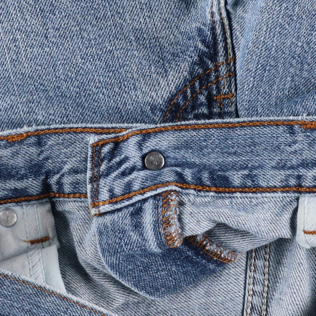 00'S Levi's 550 Relaxed Fit Denim Shorts, Half Pants, Jorts, Men's, W36 cotton blue type Vintage Second Hand