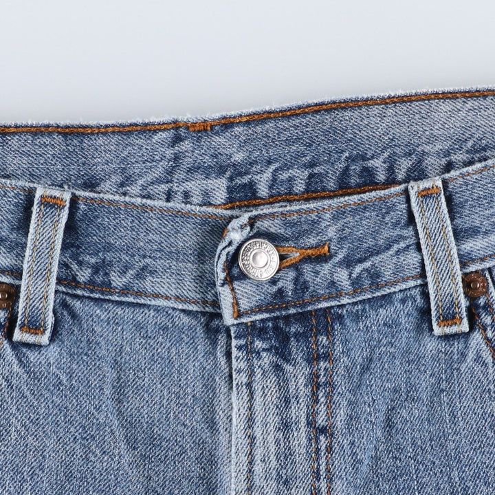 00'S Levi's 550 Relaxed Fit Denim Shorts, Half Pants, Jorts, Men's, W36 cotton blue type Vintage Second Hand