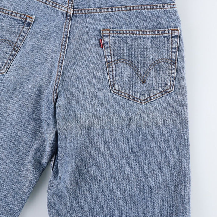 00'S Levi's 550 Relaxed Fit Denim Shorts, Half Pants, Jorts, Men's, W36 cotton blue type Vintage Second Hand