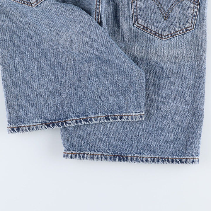 00'S Levi's 550 Relaxed Fit Denim Shorts, Half Pants, Jorts, Men's, W36 cotton blue type Vintage Second Hand