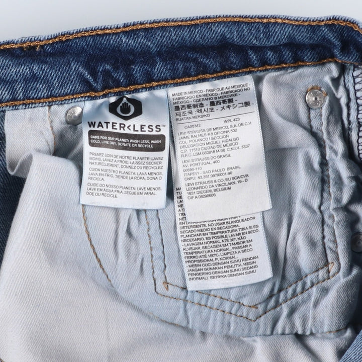 Levi's 569 Denim Shorts, Men's Size W38 (approx.) cotton blue type Vintage Second Hand