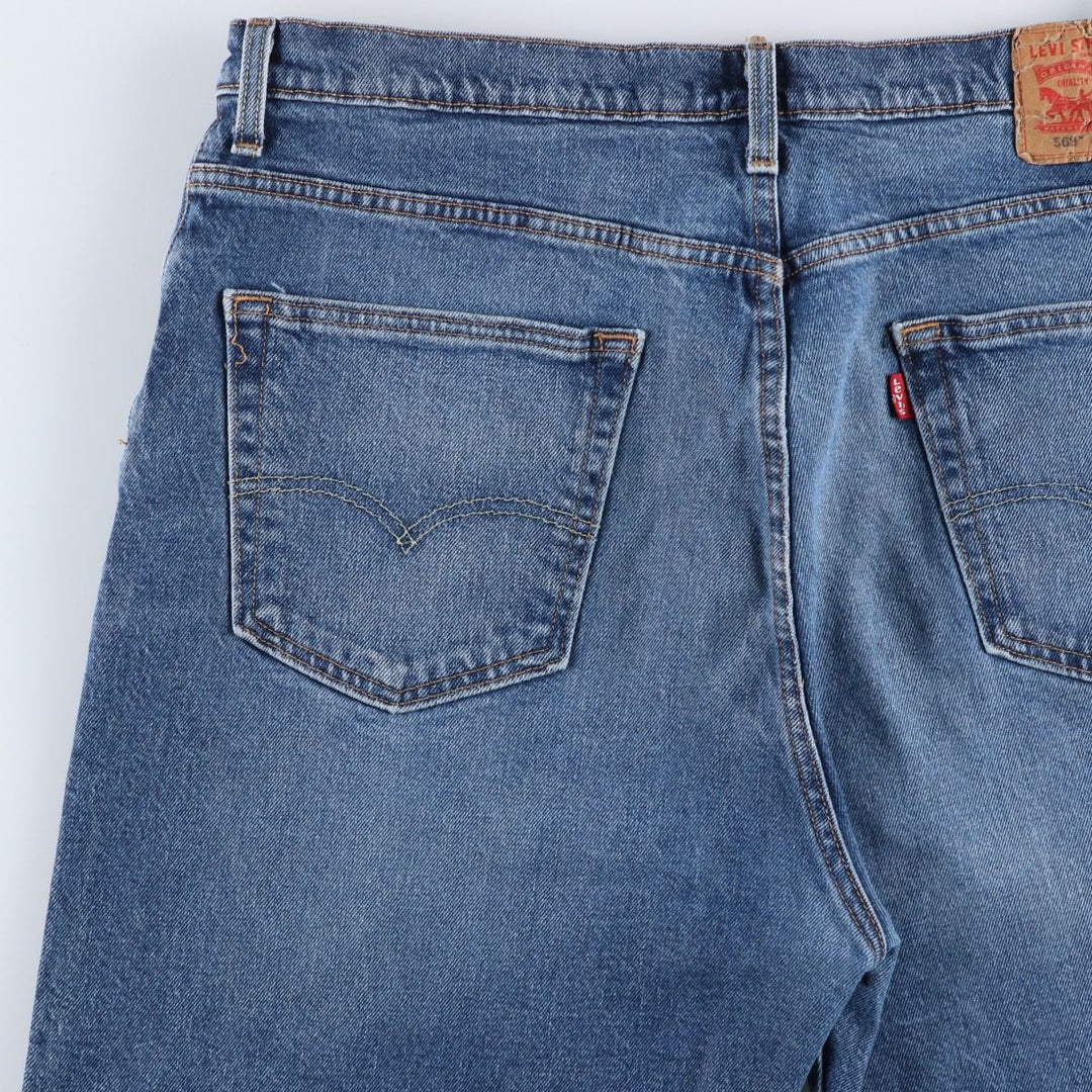 Levi's 569 Denim Shorts, Men's Size W38 (approx.) cotton blue type Vintage Second Hand