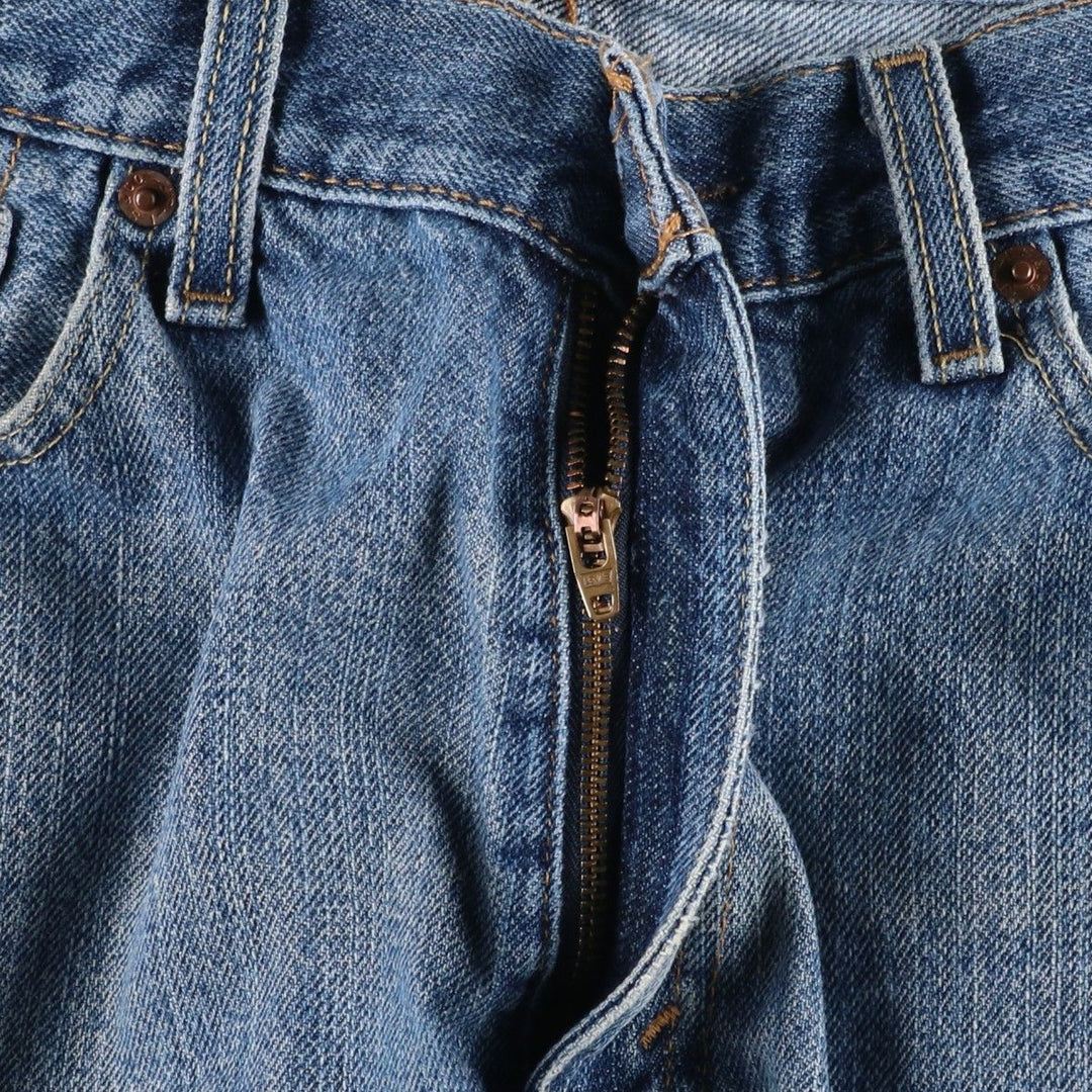 Levi's 505 denim shorts, short pants for men, size W36 cotton blue type Vintage Second Hand