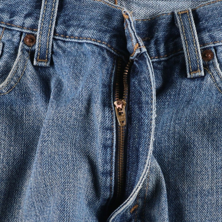 Levi's 505 denim shorts, short pants for men, size W36 cotton blue type Vintage Second Hand