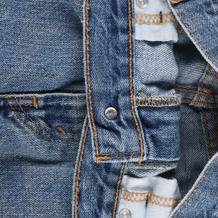 Levi's 505 denim shorts, short pants for men, size W36 cotton blue type Vintage Second Hand