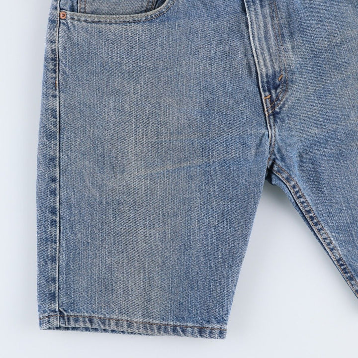 Levi's 505 denim shorts, short pants for men, size W36 cotton blue type Vintage Second Hand