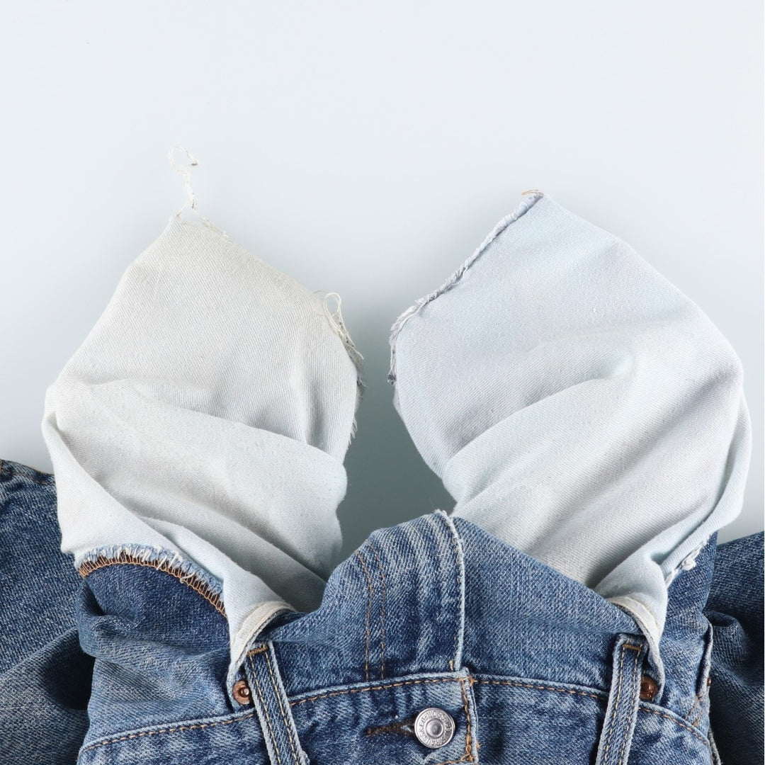 Levi's 505 denim shorts, short pants for men, size W36 cotton blue type Vintage Second Hand