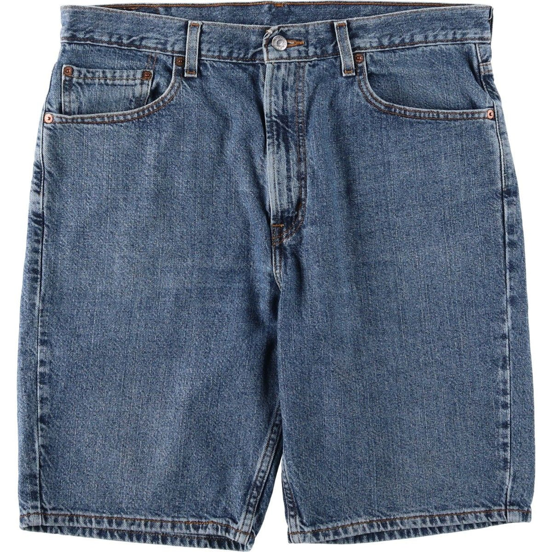 2000'S Levi's 505 Regular Fit Denim Shorts, Men's Size 37 cotton blue type Vintage Second Hand
