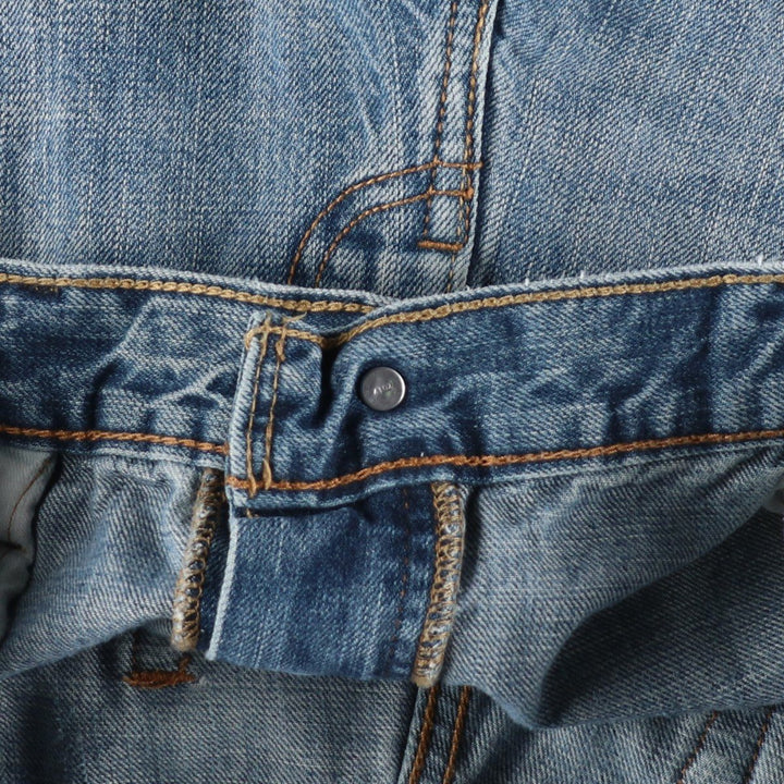Levi's 569 Denim Shorts, Half Pants, Men's Jorts, Size W35 cotton blue type Vintage Second Hand