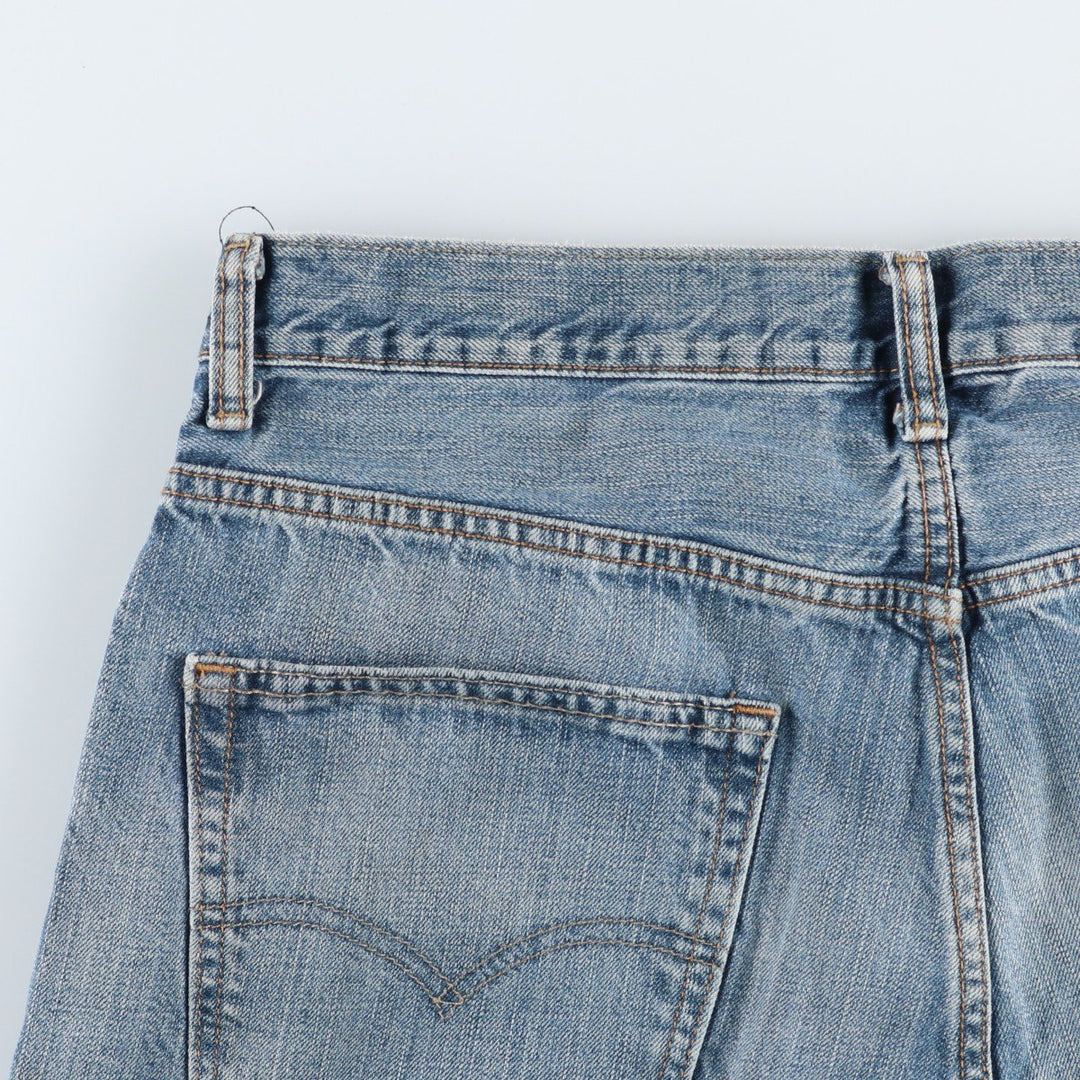 Levi's 569 Denim Shorts, Half Pants, Men's Jorts, Size W35 cotton blue type Vintage Second Hand