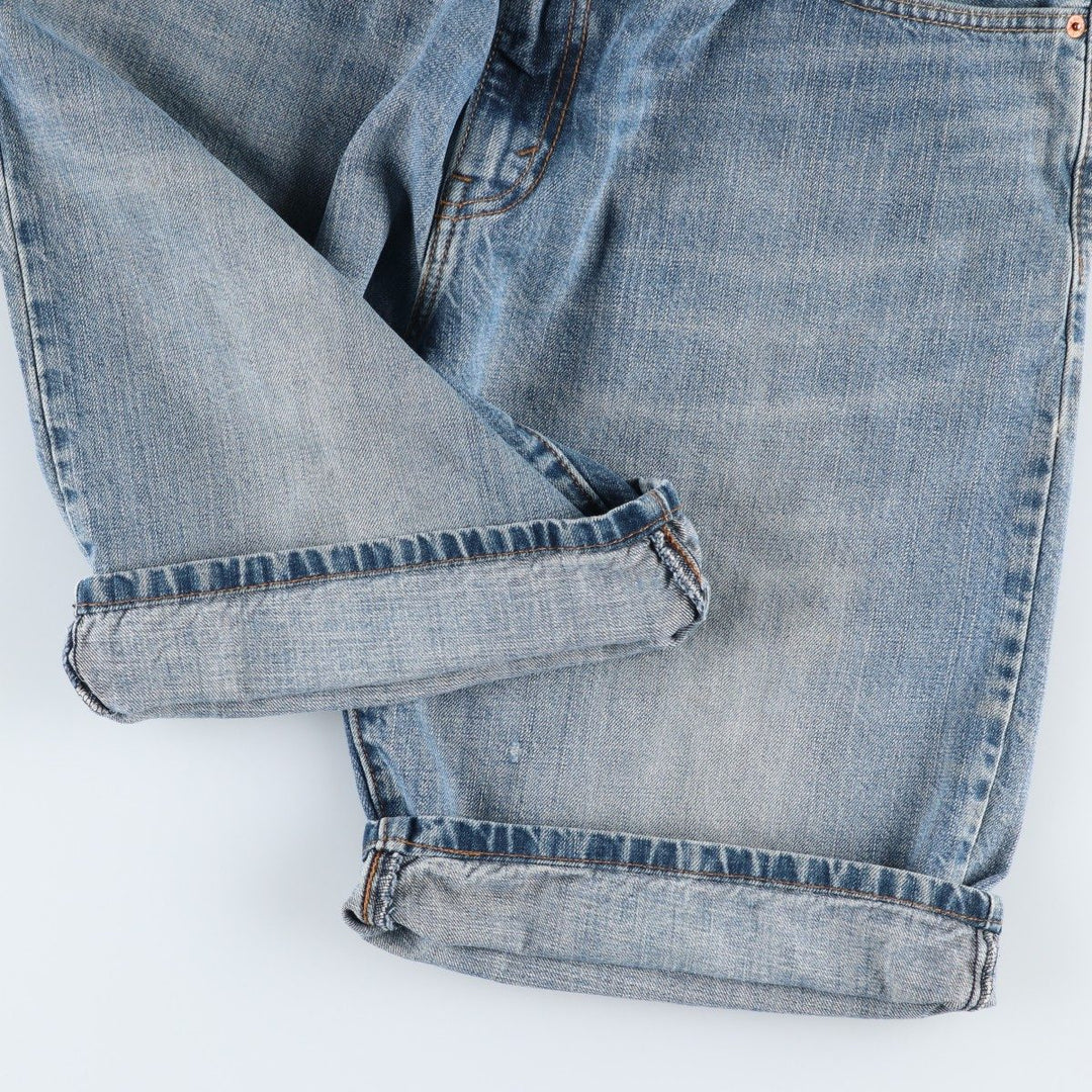 Levi's 569 Denim Shorts, Half Pants, Men's Jorts, Size W35 cotton blue type Vintage Second Hand