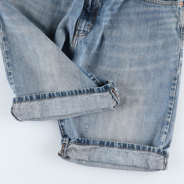 Levi's 569 Denim Shorts, Half Pants, Men's Jorts, Size W35 cotton blue type Vintage Second Hand