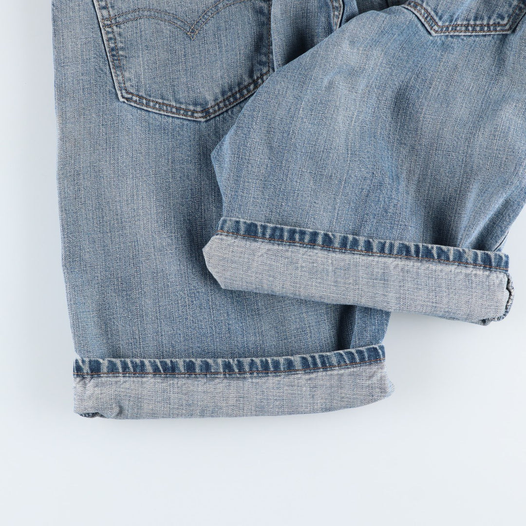 Levi's 569 Denim Shorts, Half Pants, Men's Jorts, Size W35 cotton blue type Vintage Second Hand