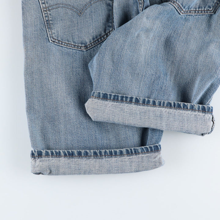 Levi's 569 Denim Shorts, Half Pants, Men's Jorts, Size W35 cotton blue type Vintage Second Hand