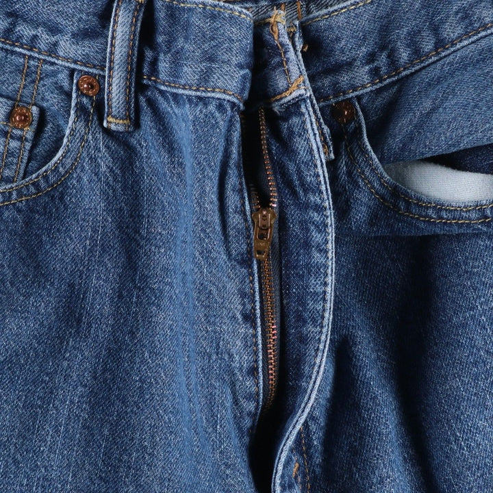 Levi's 550 denim shorts, short pants for men, size W35 cotton blue type Vintage Second Hand