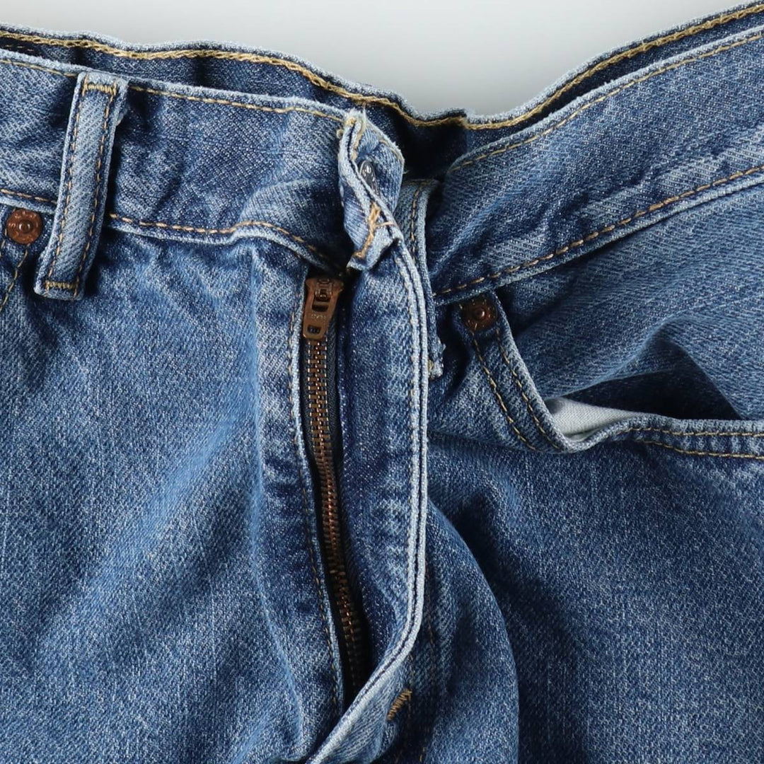 Levi's 505 denim shorts, short pants for men, size W36 cotton blue type Vintage Second Hand