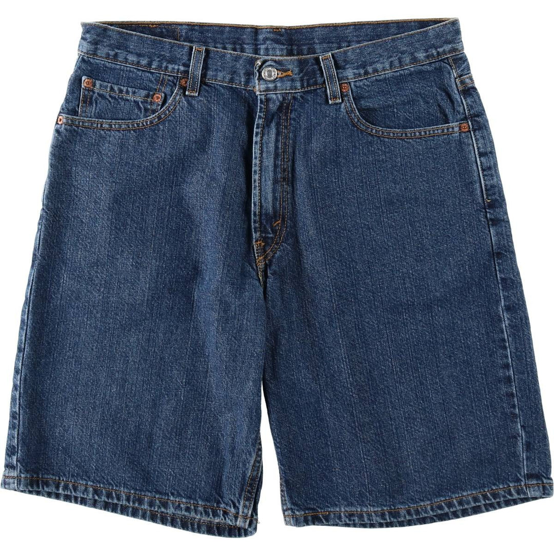 Levi's 550 Relaxed Fit Denim Shorts, Men's Size W34 cotton blue type Vintage Second Hand