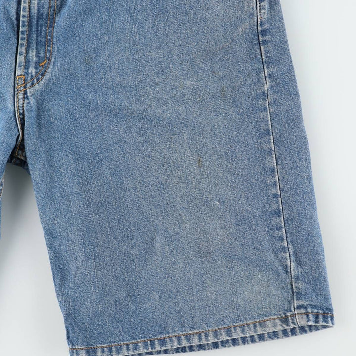 Levi's 569 Loose Straight Fit Denim Shorts (Men's W37 equivalent) cotton blue type Vintage Second Hand