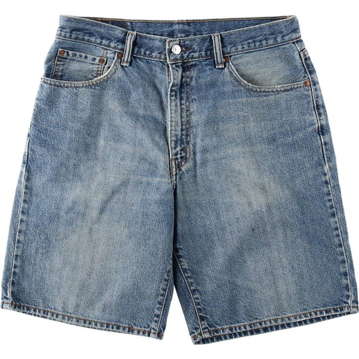 Levi's 550 denim shorts, men's size W34 (approx.), vintage. unclear blue type Vintage Second Hand
