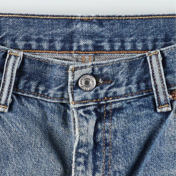 Levi's 550 denim shorts, men's size W34 (approx.), vintage. unclear blue type Vintage Second Hand