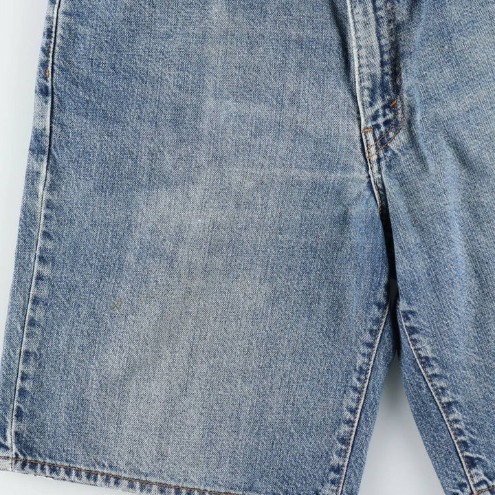 Levi's 550 denim shorts, men's size W34 (approx.), vintage. unclear blue type Vintage Second Hand