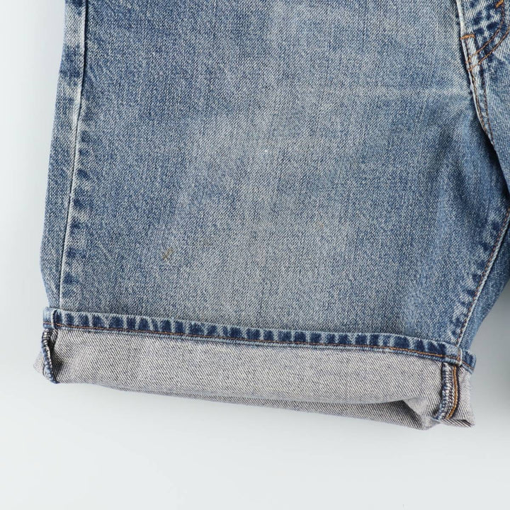 Levi's 550 denim shorts, men's size W34 (approx.), vintage. unclear blue type Vintage Second Hand