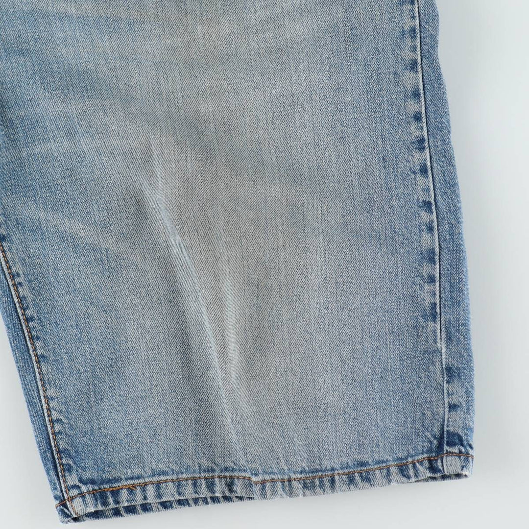 Levi's 569 Loose Straight Denim Shorts, Men's Size 33 cotton blue type Vintage Second Hand