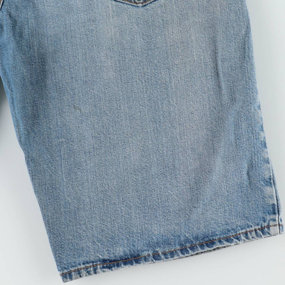 Levi's 569 Loose Straight Denim Shorts, Men's Size 33 cotton blue type Vintage Second Hand