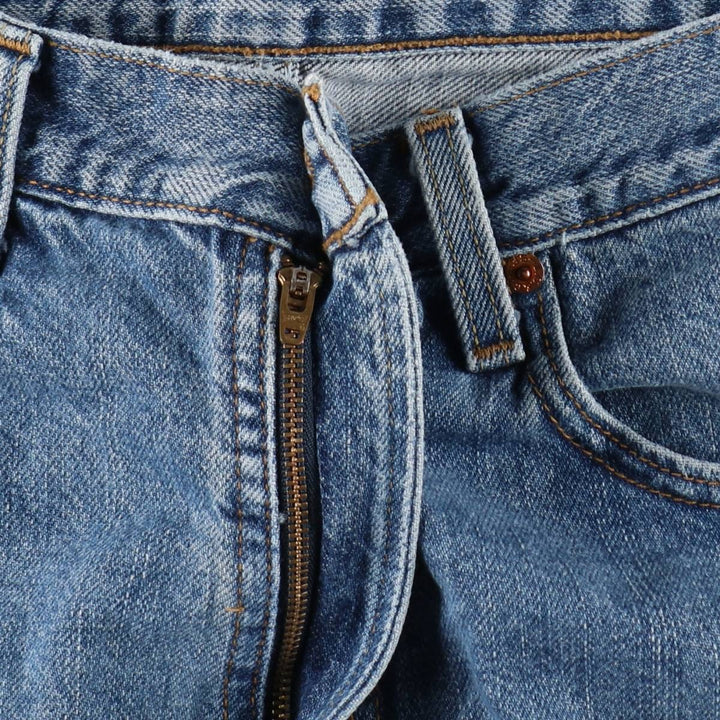 Levi's 505 Regular Fit Denim Shorts (Men's W34 equivalent) cotton blue type Vintage Second Hand