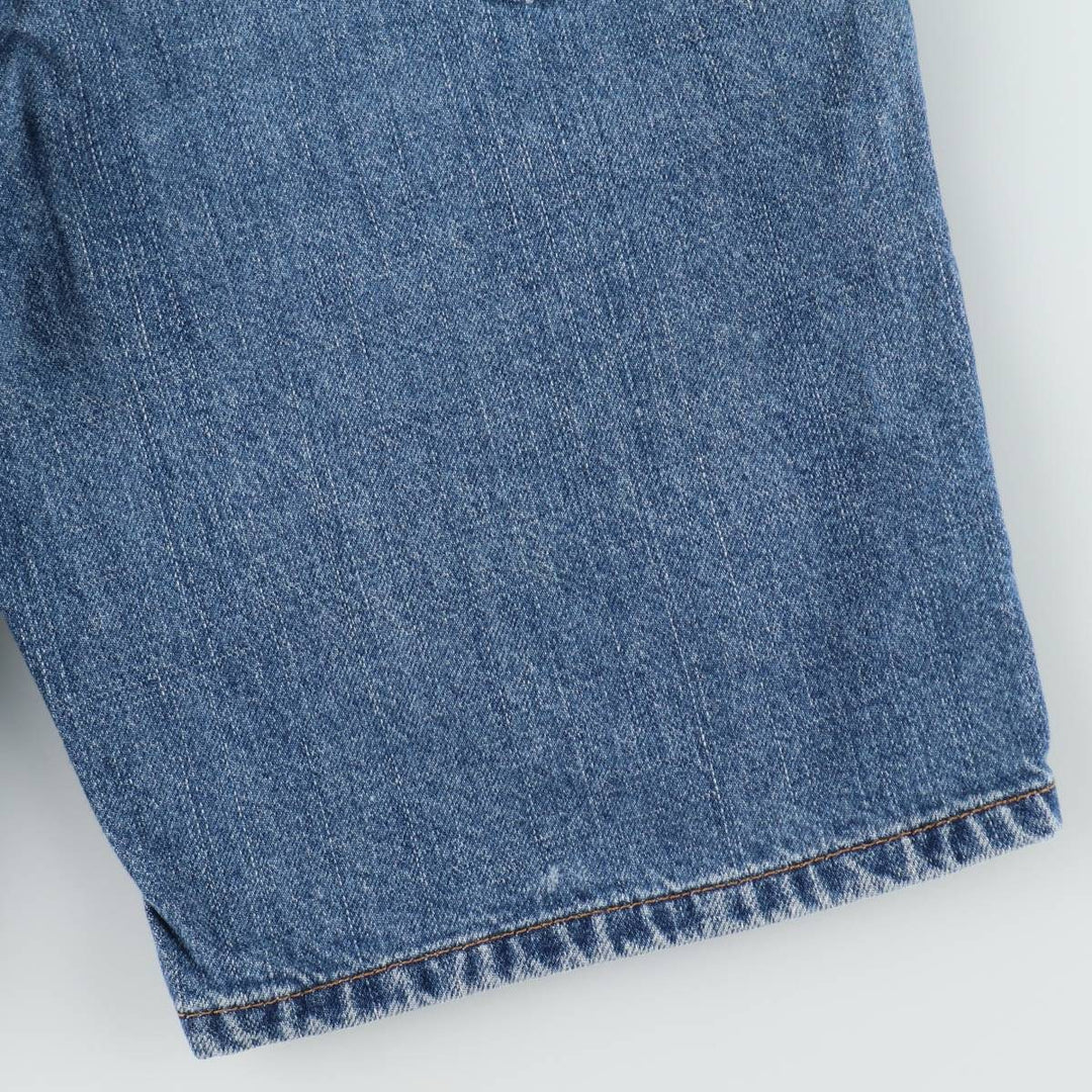 Levi's 505 Regular Fit Denim Shorts (Men's W34 equivalent) cotton blue type Vintage Second Hand