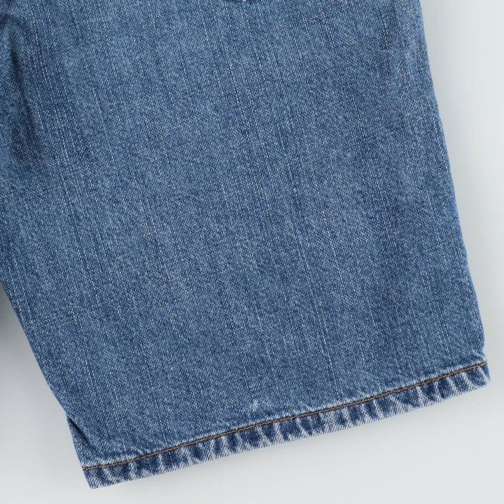 Levi's 505 Regular Fit Denim Shorts (Men's W34 equivalent) cotton blue type Vintage Second Hand