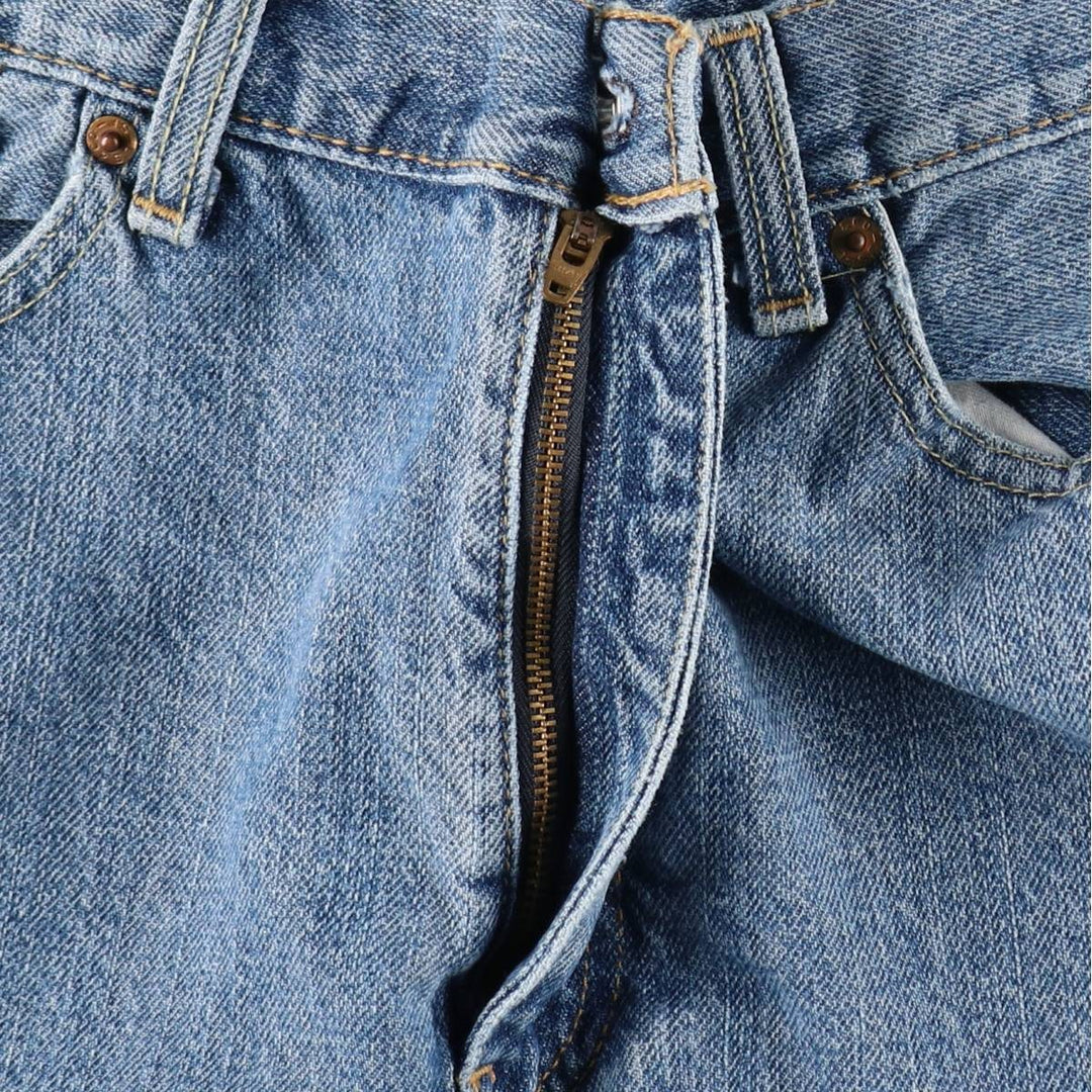 Levi's 505 Regular Fit Denim Shorts (Men's W35 equivalent) cotton blue type Vintage Second Hand