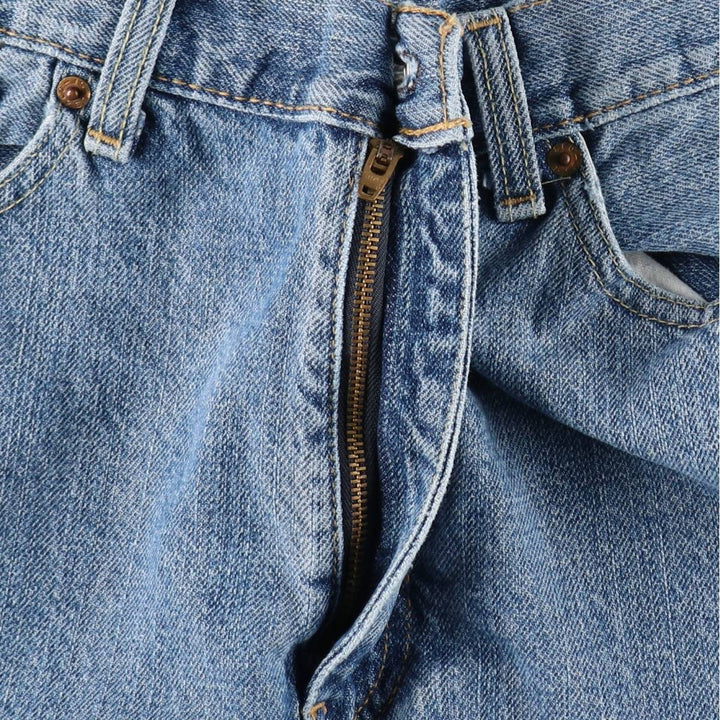 Levi's 505 Regular Fit Denim Shorts (Men's W35 equivalent) cotton blue type Vintage Second Hand