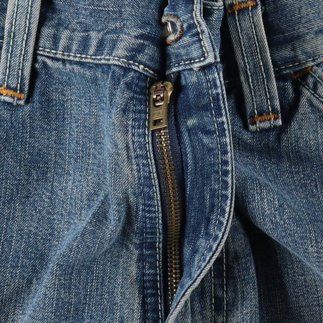 Levi's CARPENTER denim shorts, men's size W34 (approx.). cotton blue type Vintage Second Hand