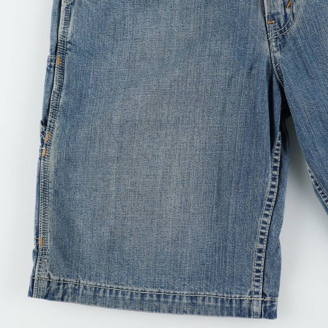 Levi's CARPENTER denim shorts, men's size W34 (approx.). cotton blue type Vintage Second Hand