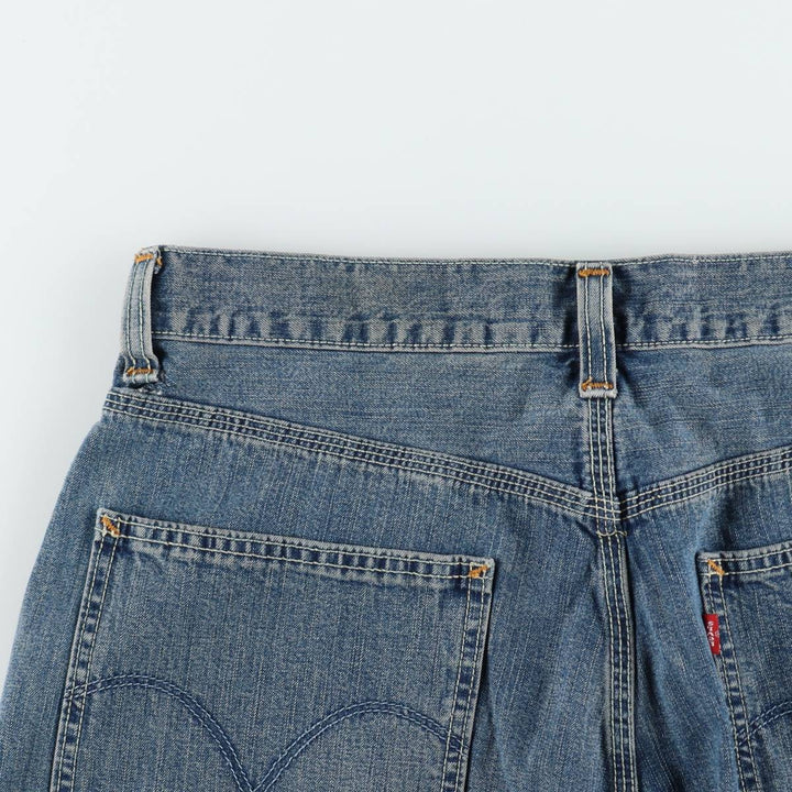 Levi's CARPENTER denim shorts, men's size W34 (approx.). cotton blue type Vintage Second Hand