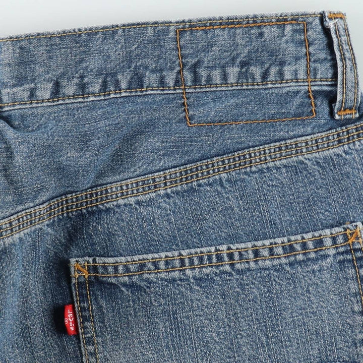 Levi's CARPENTER denim shorts, men's size W36 (approx.). cotton blue type Vintage Second Hand